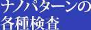 ナノパターンの各種検査
